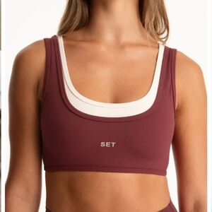 SET Active x Parke AirLuxe Breathe Parke Layer Scoop Bra